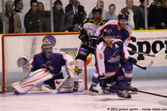 Photo hockey match Clermont-Ferrand - Roanne le 22/11/2014