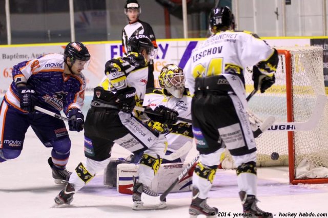 Photo hockey match Clermont-Ferrand - Roanne le 22/11/2014