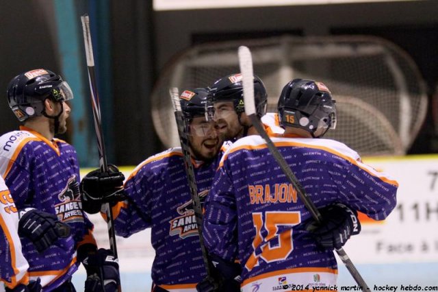 Photo hockey match Clermont-Ferrand - Roanne le 22/11/2014