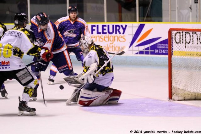 Photo hockey match Clermont-Ferrand - Roanne le 22/11/2014