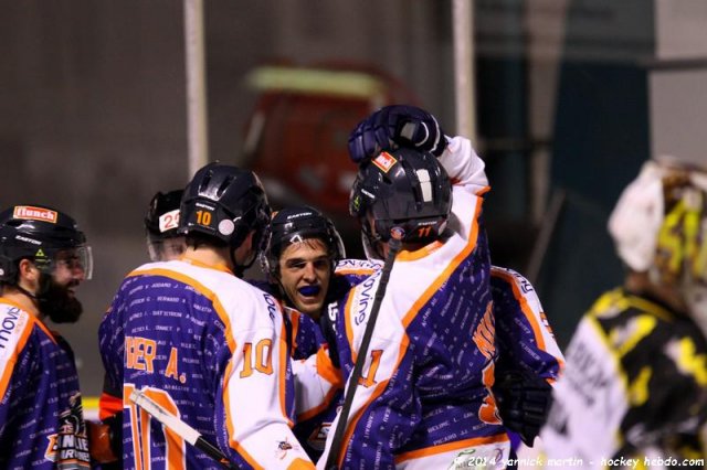 Photo hockey match Clermont-Ferrand - Roanne le 22/11/2014