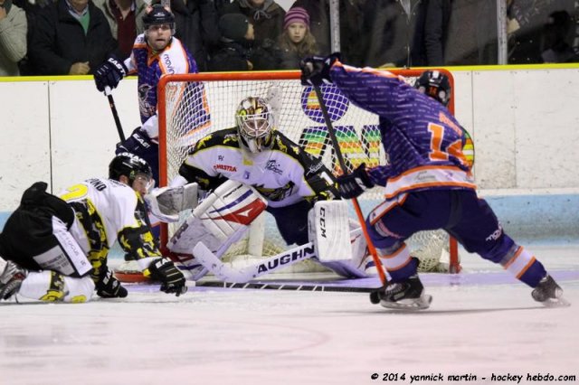 Photo hockey match Clermont-Ferrand - Roanne le 22/11/2014