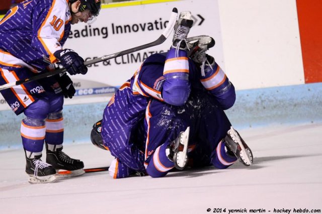 Photo hockey match Clermont-Ferrand - Roanne le 22/11/2014