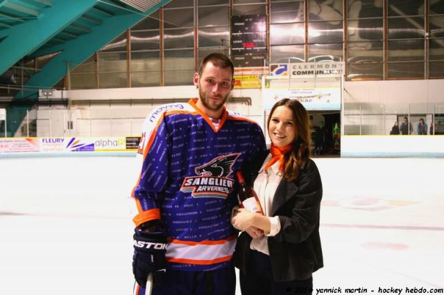 Photo hockey match Clermont-Ferrand - Roanne le 22/11/2014