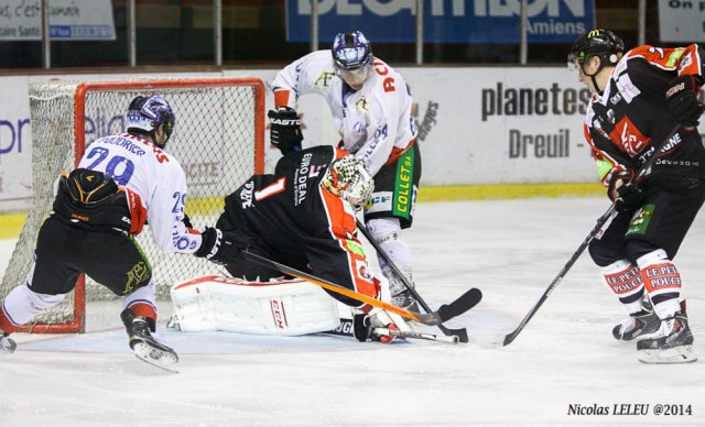 Photo hockey match Amiens  - Caen  le 22/11/2014