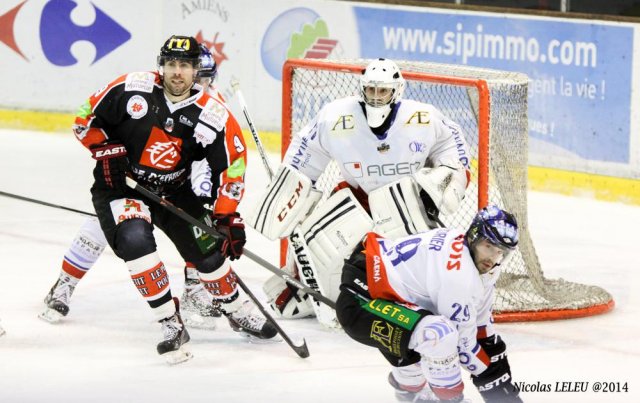 Photo hockey match Amiens  - Caen  le 22/11/2014
