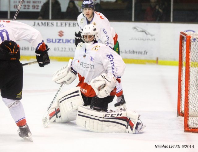 Photo hockey match Amiens  - Caen  le 22/11/2014