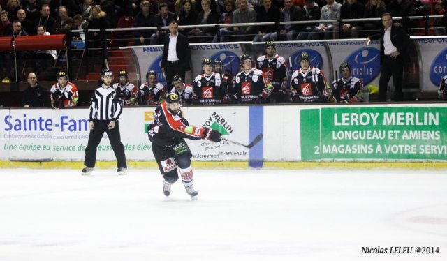 Photo hockey match Amiens  - Caen  le 22/11/2014
