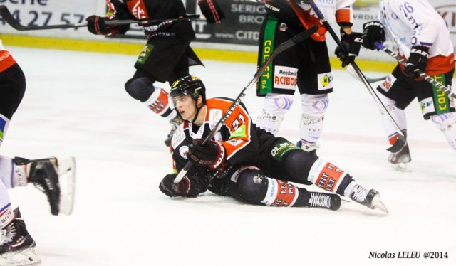 Photo hockey match Amiens  - Caen  le 22/11/2014