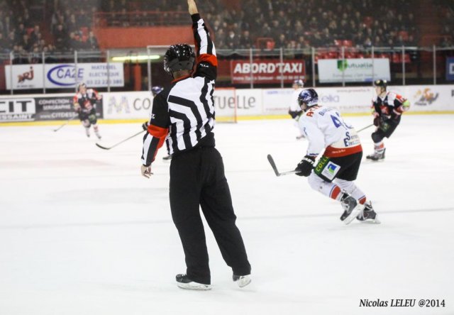 Photo hockey match Amiens  - Caen  le 22/11/2014