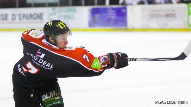 Photo hockey match Amiens  - Caen  le 22/11/2014
