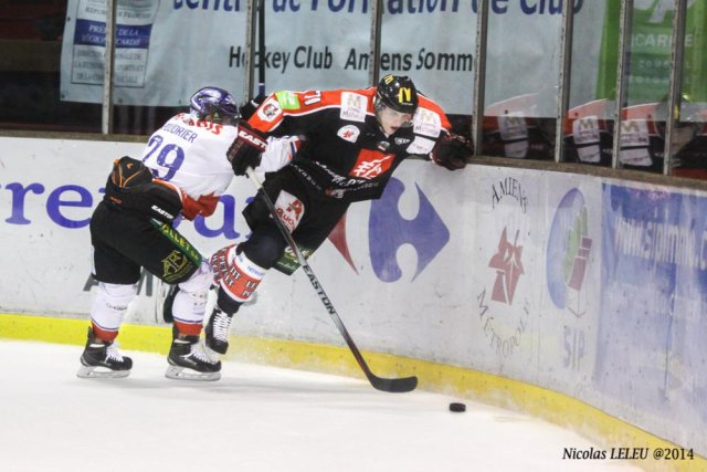 Photo hockey match Amiens  - Caen  le 22/11/2014