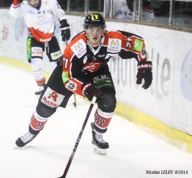 Photo hockey match Amiens  - Caen  le 22/11/2014