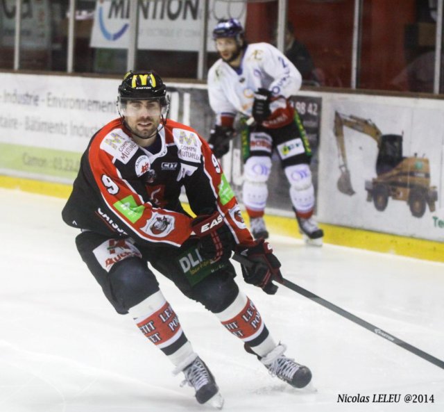 Photo hockey match Amiens  - Caen  le 22/11/2014