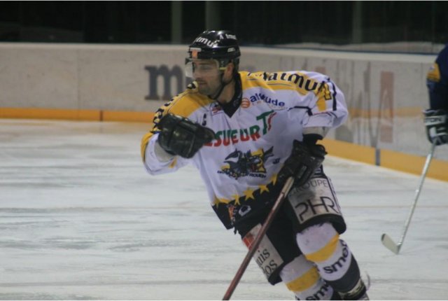 Photo hockey match Mont-Blanc - Rouen le 30/12/2008