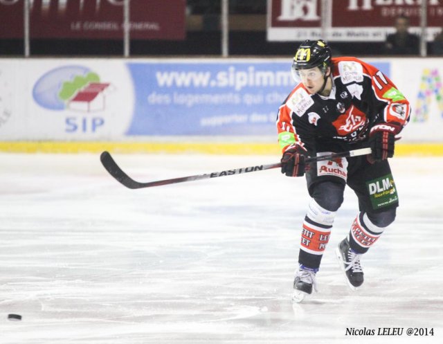 Photo hockey match Amiens  - Caen  le 22/11/2014