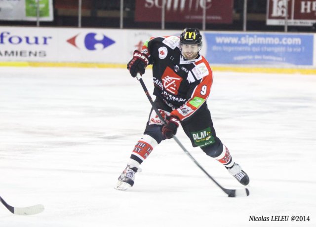 Photo hockey match Amiens  - Caen  le 22/11/2014