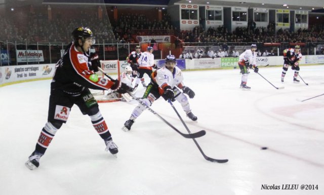 Photo hockey match Amiens  - Caen  le 22/11/2014