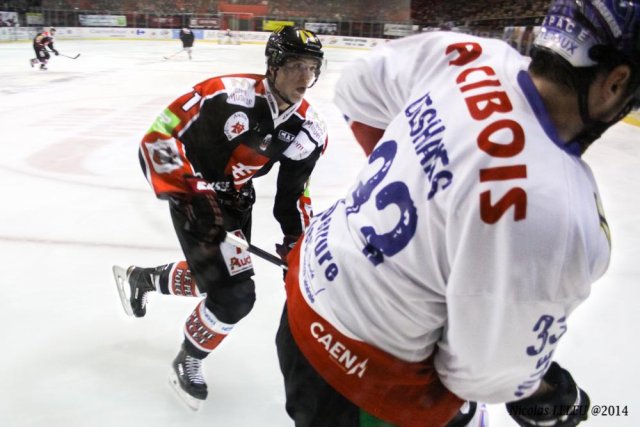 Photo hockey match Amiens  - Caen  le 22/11/2014