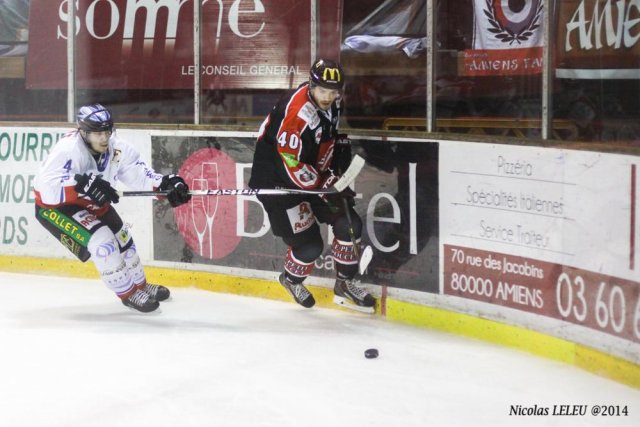 Photo hockey match Amiens  - Caen  le 22/11/2014