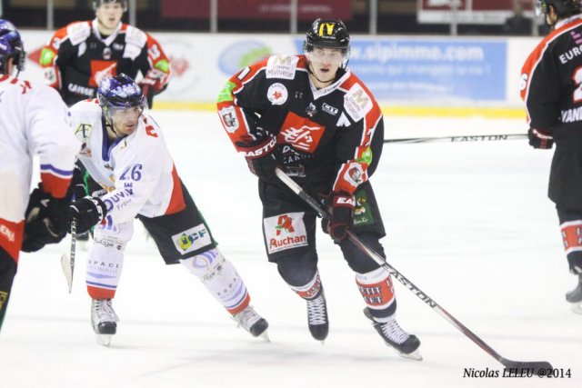 Photo hockey match Amiens  - Caen  le 22/11/2014