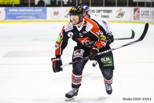 Photo hockey match Amiens  - Caen  le 22/11/2014