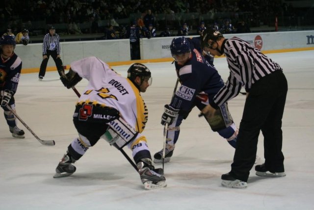Photo hockey match Mont-Blanc - Rouen le 30/12/2008