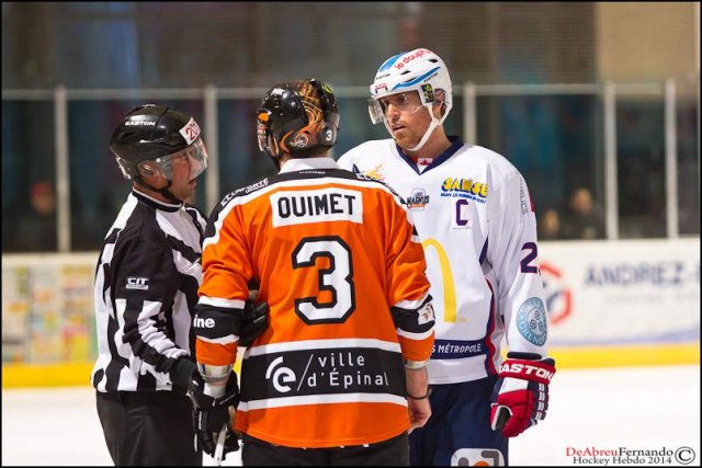 Photo hockey match Epinal  - Grenoble  le 29/11/2014