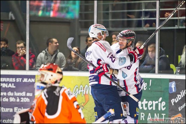Photo hockey match Epinal  - Grenoble  le 29/11/2014