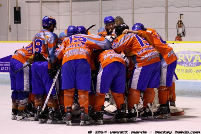 Photo hockey match Clermont-Ferrand II - Val Vanoise II le 29/11/2014