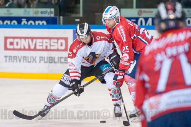 Photo hockey match Grenoble  - Morzine-Avoriaz le 18/11/2014