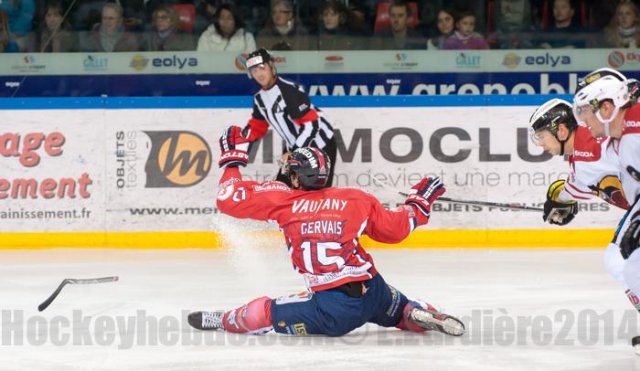 Photo hockey match Grenoble  - Morzine-Avoriaz le 18/11/2014