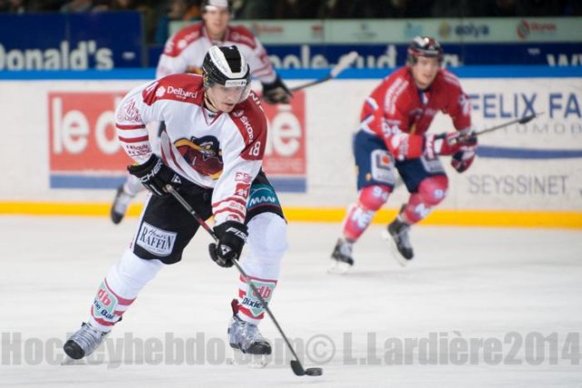 Photo hockey match Grenoble  - Morzine-Avoriaz le 18/11/2014