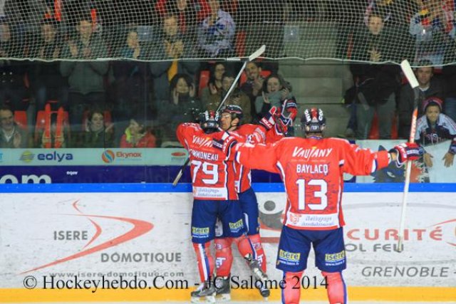 Photo hockey match Grenoble  - Epinal  le 02/12/2014