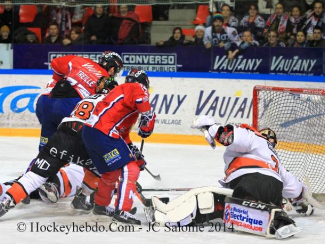 Photo hockey match Grenoble  - Epinal  le 02/12/2014