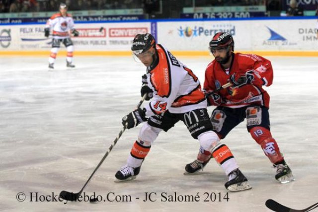 Photo hockey match Grenoble  - Epinal  le 02/12/2014
