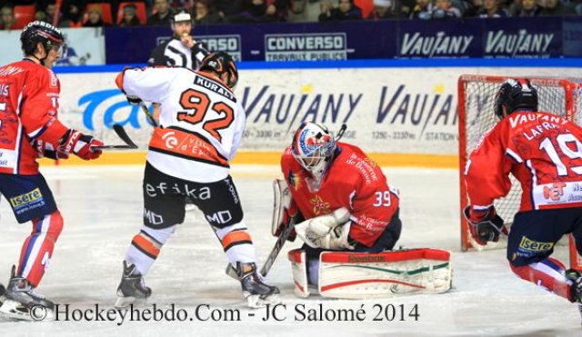 Photo hockey match Grenoble  - Epinal  le 02/12/2014
