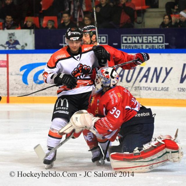 Photo hockey match Grenoble  - Epinal  le 02/12/2014