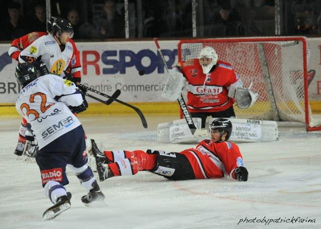 Photo hockey match Briançon  - Chamonix  le 02/12/2014