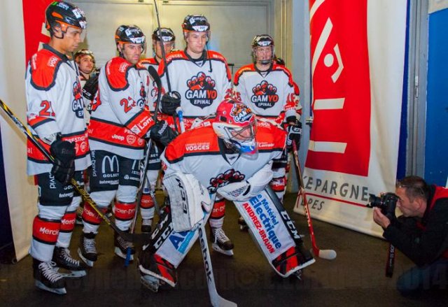 Photo hockey match Grenoble  - Epinal  le 02/12/2014