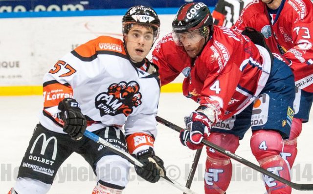 Photo hockey match Grenoble  - Epinal  le 02/12/2014