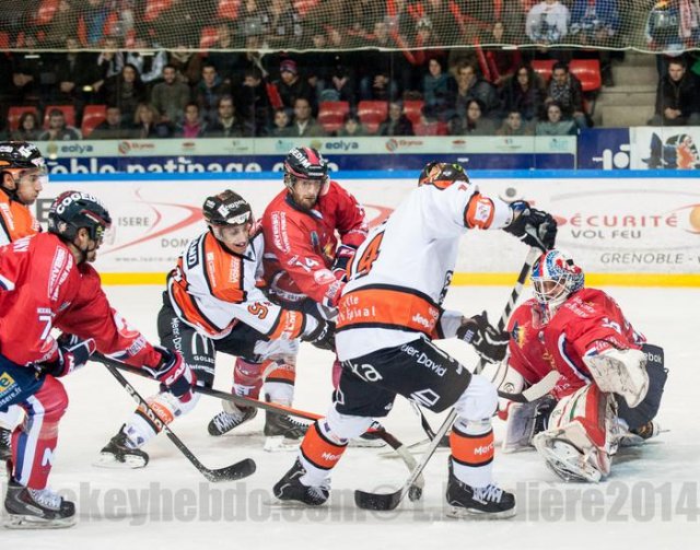 Photo hockey match Grenoble  - Epinal  le 02/12/2014