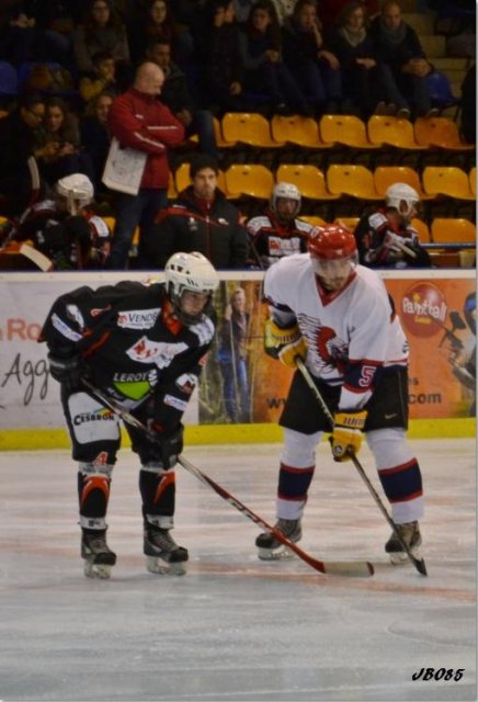 Photo hockey match La Roche-sur-Yon - Evry  le 29/11/2014