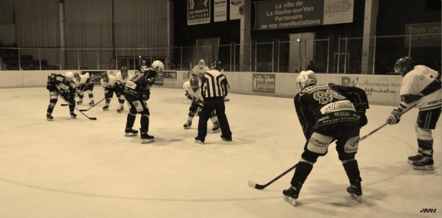Photo hockey match La Roche-sur-Yon - Evry  le 29/11/2014
