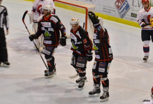 Photo hockey match La Roche-sur-Yon - Evry  le 29/11/2014