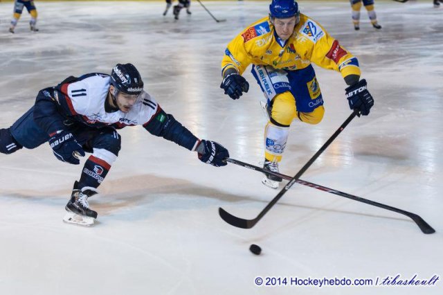 Photo hockey match Angers  - Dijon  le 05/12/2014