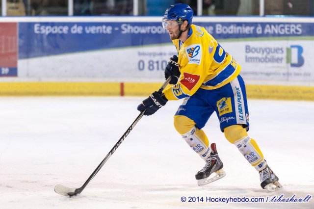 Photo hockey match Angers  - Dijon  le 05/12/2014