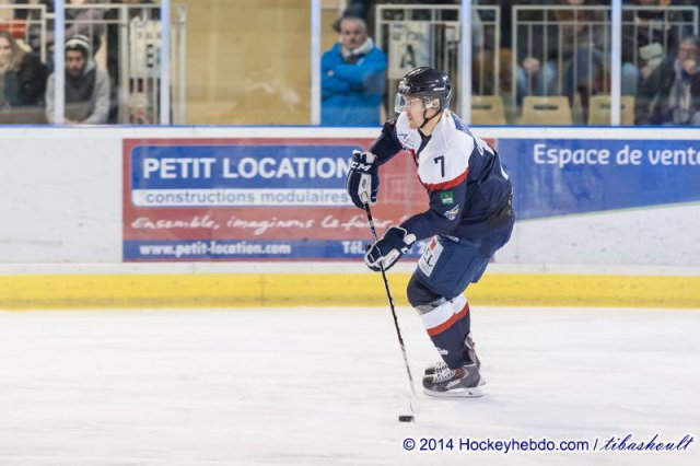 Photo hockey match Angers  - Dijon  le 05/12/2014