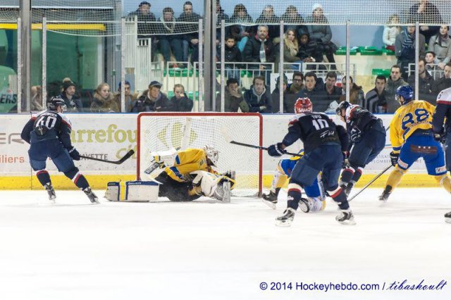 Photo hockey match Angers  - Dijon  le 05/12/2014