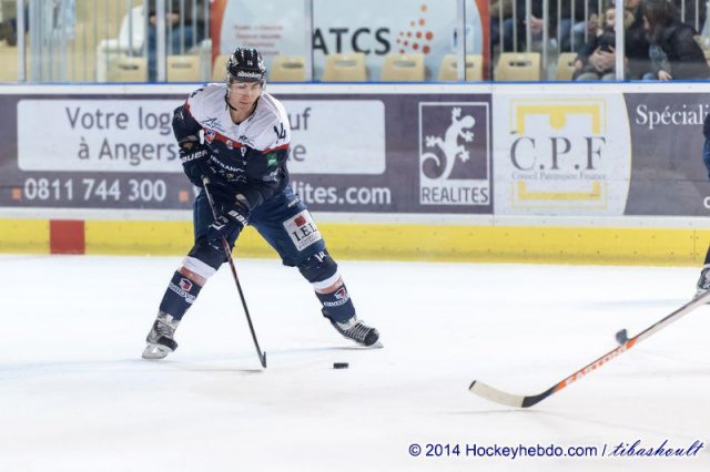 Photo hockey match Angers  - Dijon  le 05/12/2014